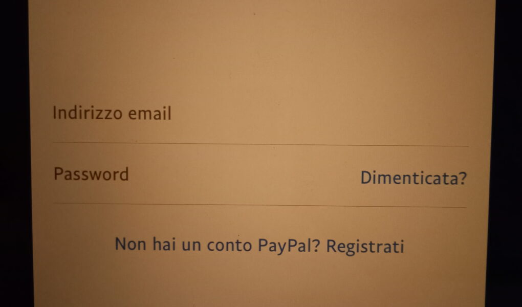 Ricarica PayPal